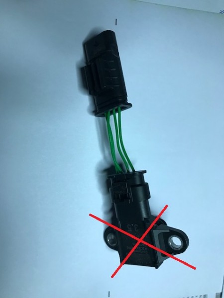 Plug and Play Adapter 3,5BAR N20 TMAP Ladedrucksensor